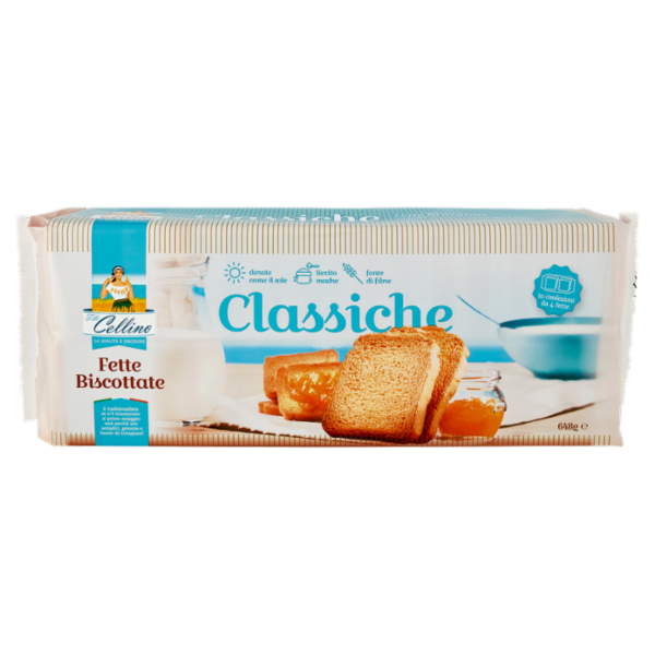 F.lli Cellino Fette Biscottate Classiche 648 g