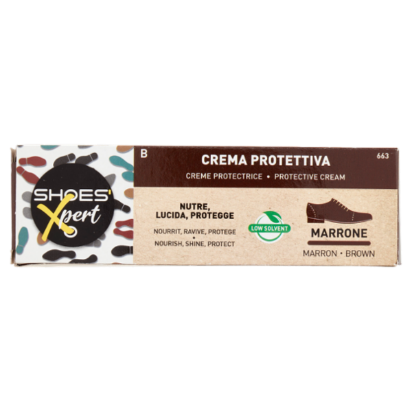 Shoes'Xpert Crema Protettiva Marrone 50 ml