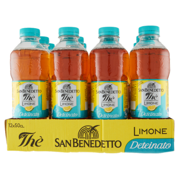 San Benedetto Thè Limone Deteinato 12 x 50 CL