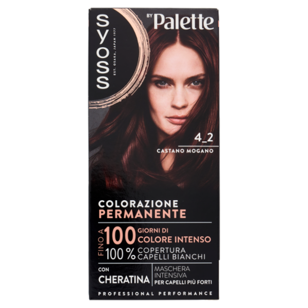 Syoss By Palette Colorazione Permanente 4_2 Castano Mogano