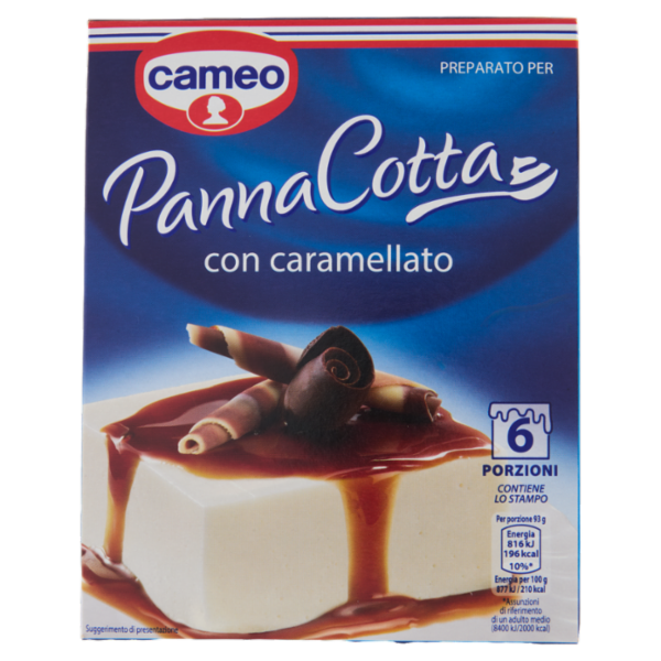 cameo Preparato per Panna Cotta con caramellato 97 g