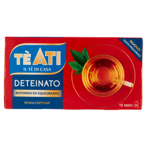TèAti Deteinato Tè Nero 25 x 1,8 g
