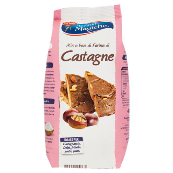 Le Farine Magiche Mix a base di Farina di Castagne 400 g