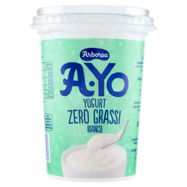 Arborea A-Yo Yogurt Zero Grassi Bianco 500 g