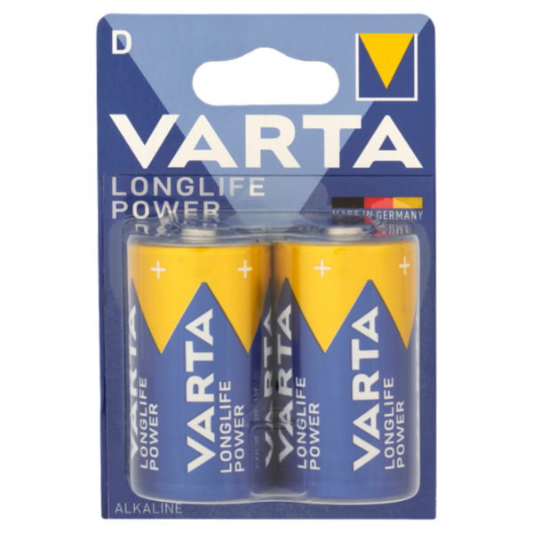 Varta Longlife Power D LR20 1.5V Alkaline 2 pz