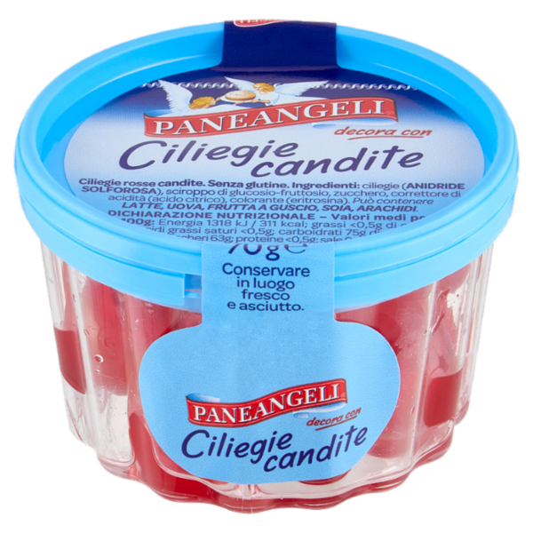PANEANGELI decora con Ciliegie candite 70 g