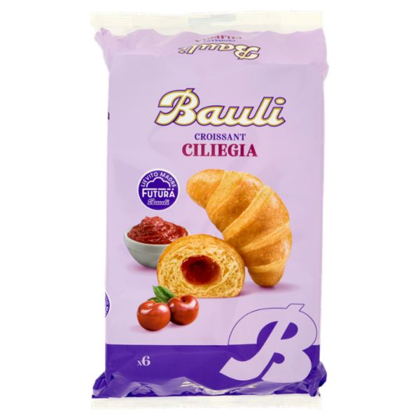 Bauli Croissant Ciliegia 6 x 50 g