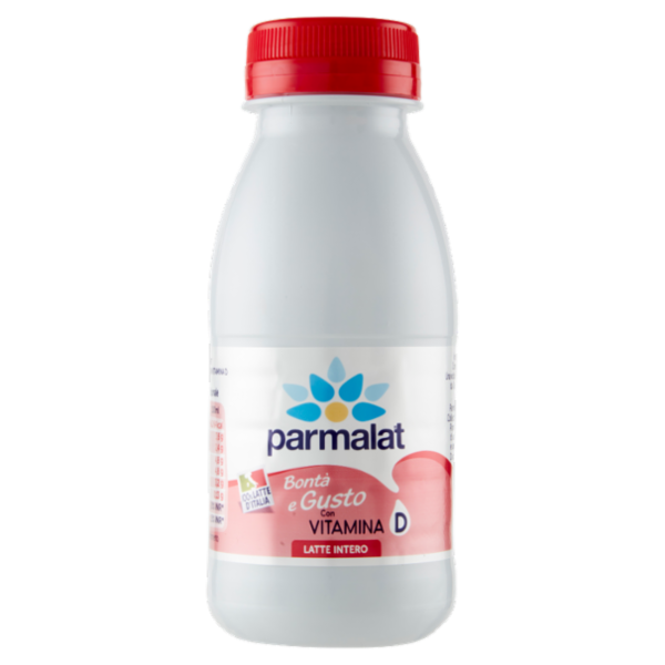 parmalat Bontà e Gusto con Vitamina D Latte Intero 100% Latte d'Italia 250 ml