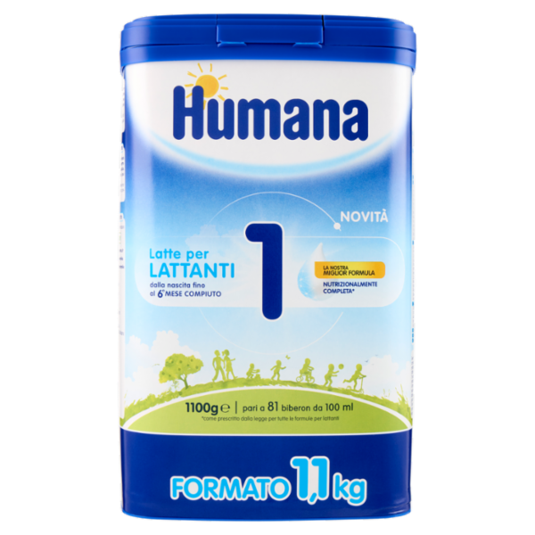 Humana 1 Latte per Lattanti 1,1 kg