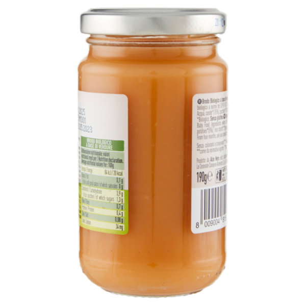 alce nero Brodo Pronto di Verdure 190 g