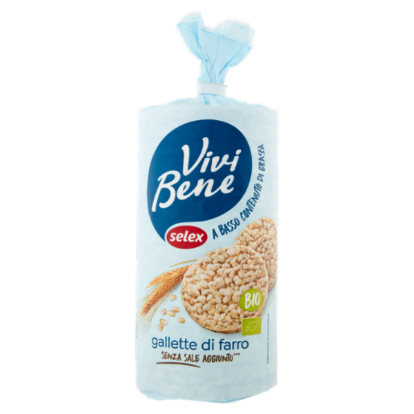 Selex Vivi Bene Gallette di Farro Biologiche 120 g