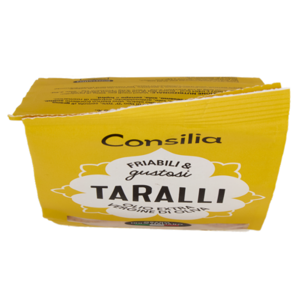 Consilia Taralli con Olio Extra Vergine d'Oliva 250 g