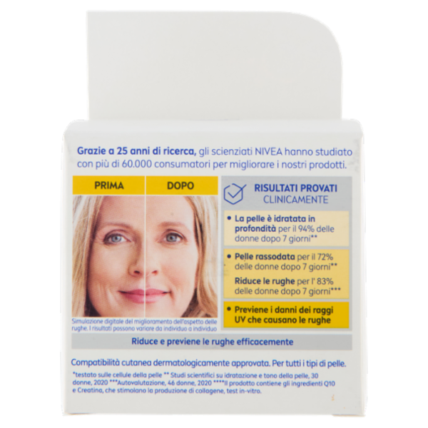 Nivea Q10 Anti-Rughe Power Crema Giorno Extra Rassodante SPF 30 Tutti i Tipi di Pelle 50 ml