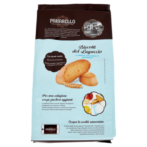 Panarello biscotti del lagaccio Senza Zuccheri Aggiunti 250 g