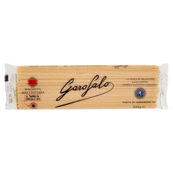 Garofalo Spaghetti alla Chitarra 40-3 Pasta di Gragnano IGP 500 g