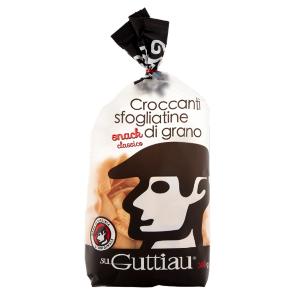 su Guttiau Croccanti sfogliatine di grano snack classico 300 g