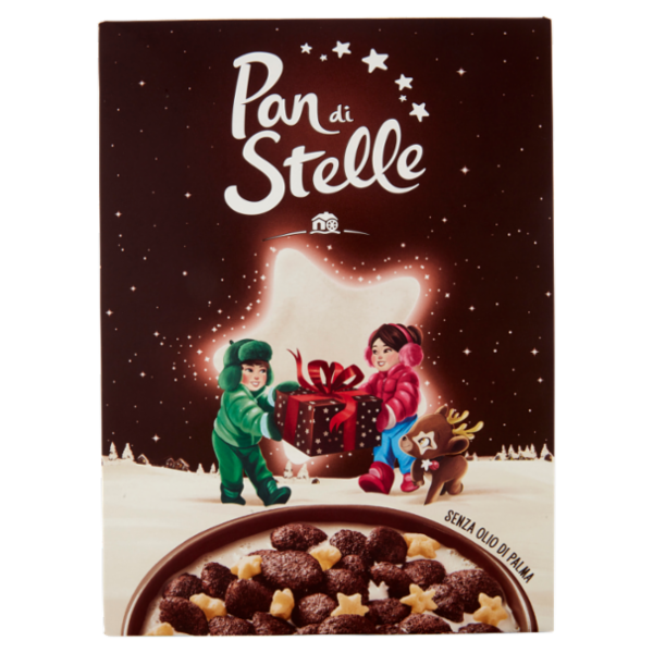 Pan di Stelle Cereali Croccanti al Cacao e Dolci Stelle di Riso e Frumento 325g