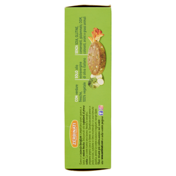 Zerbinati Burger'Z Quinoa, Broccoli e Zucchine 2 x 110 g