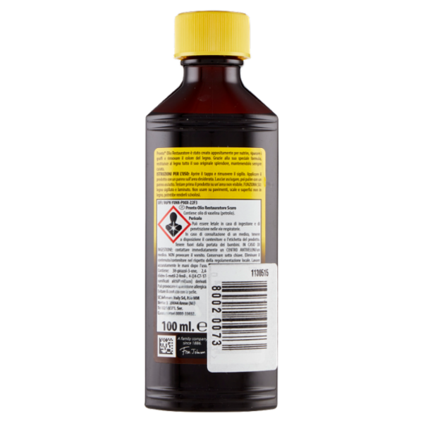 Pronto Olio Restauratore, colorazione scura, 100 ml