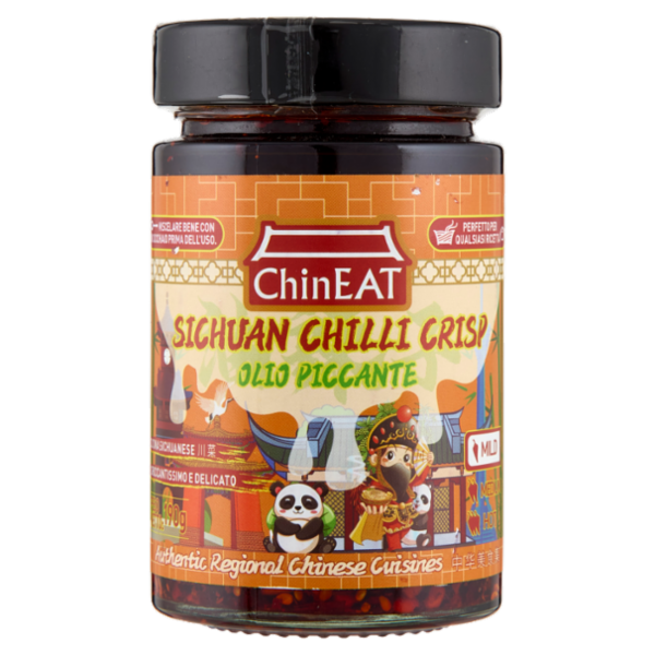ChinEat Sichuan Chilli Crisp Olio Piccante 190 g