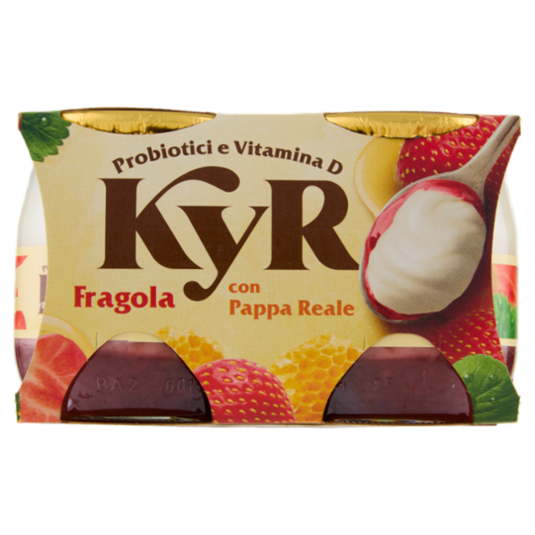 KYR Fragola con Pappa Reale 2 x 125 g