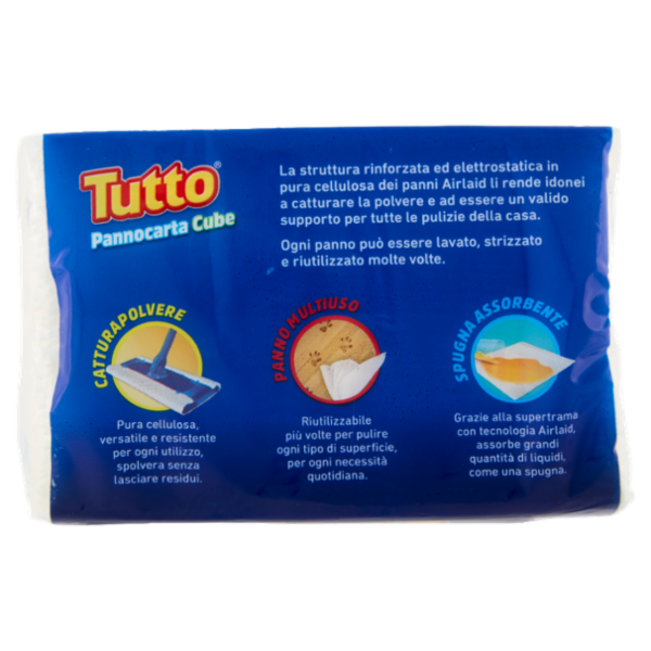 Tutto Pannocarta Cube 3in1 40 pz