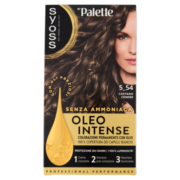 Syoss By Palette Oleo Intense 5-54 Castano Cenere