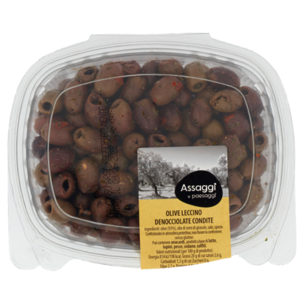 Assaggi e paesaggi Olive Leccino Denocciolate Condite 200 g