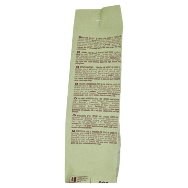 alce nero Frollini di Farro con Gocce di Cioccolato 300 g