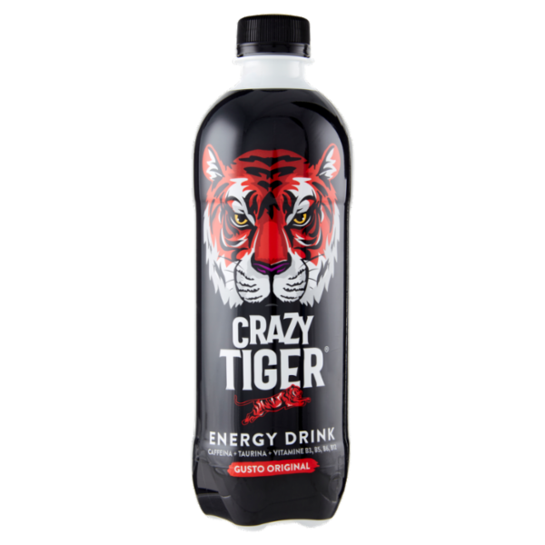 Crazy Tiger Energy Drink Gusto Original 500 ml