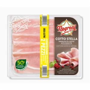 Prosciutto Cotto Bipack Stella Negroni Gr.110 X 2