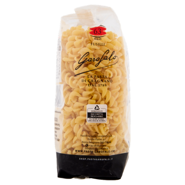 Garofalo Fusilli 63 Pasta di Gragnano IGP 500 g