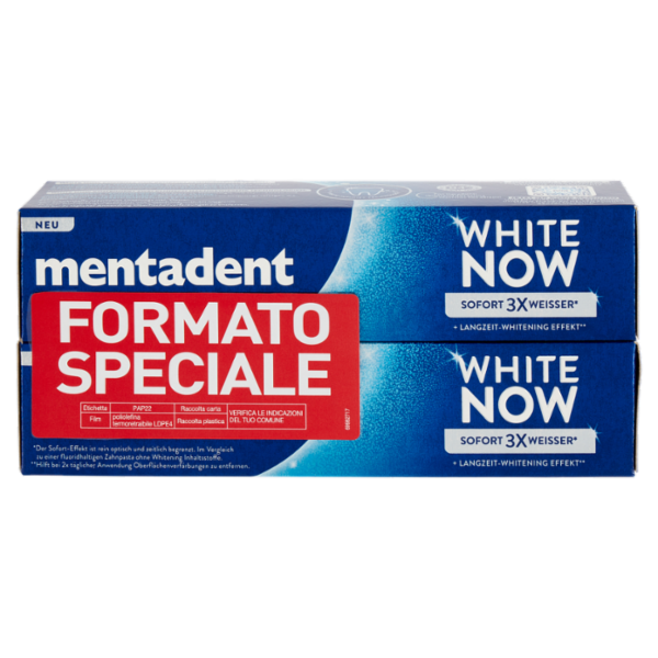 Mentadent White Now Original 2 x 75 ml