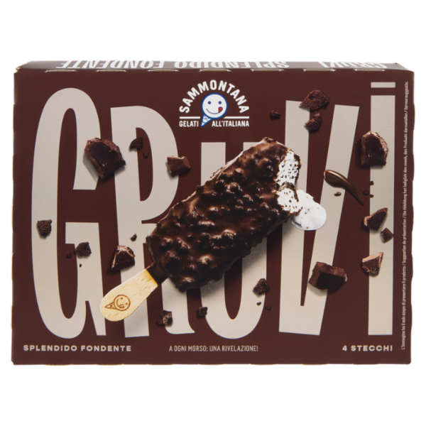 Sammontana Gruvi Splendido Fondente 4 x 60 g