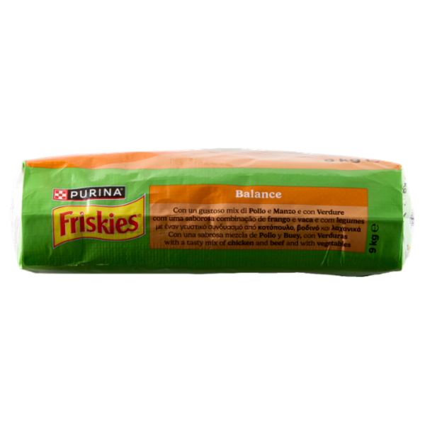 PURINA FRISKIES Balance Pollo e Manzo e con Verdure 9kg