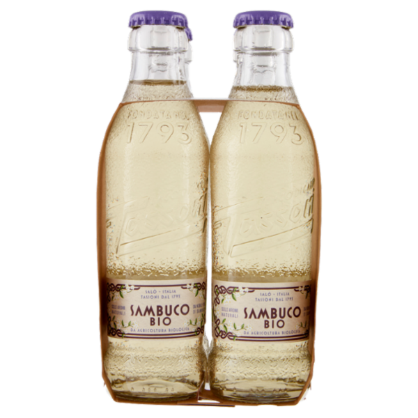 Tassoni Sambuco Bio 4 x 180 ml