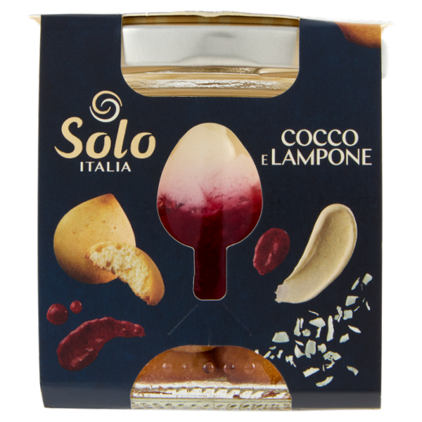 Solo Italia Cocco e Lampone 80 g