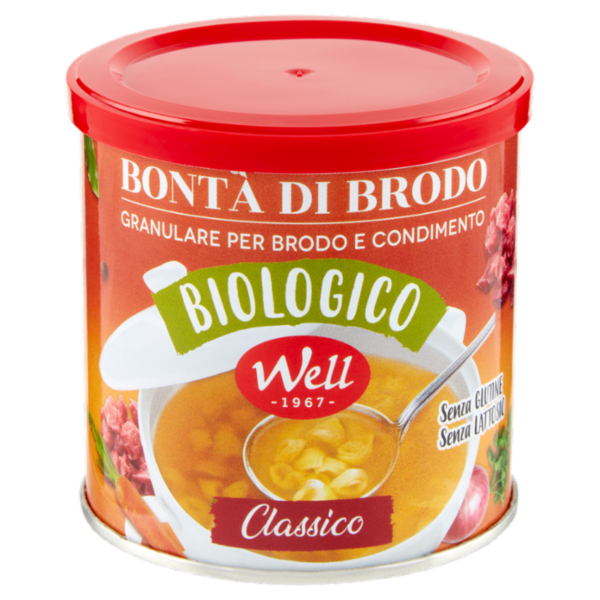 Well Bontà di Brodo Granulare Biologico Classico 150 g