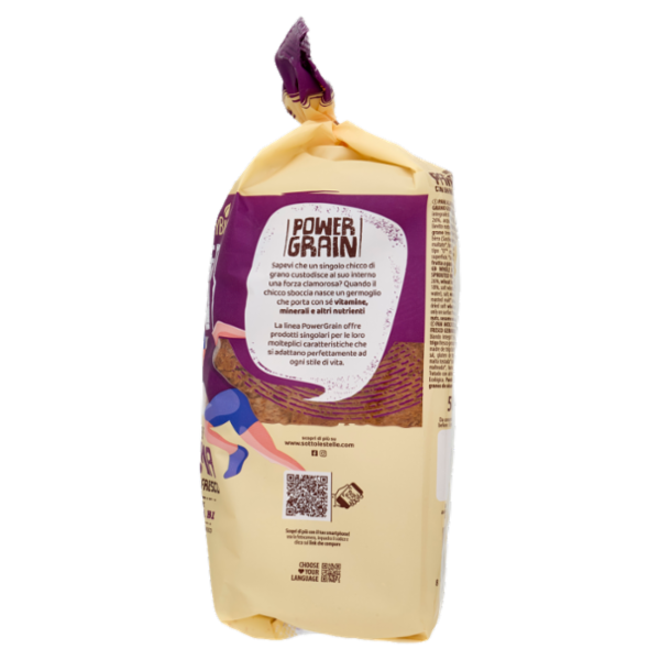 YukyBio Power Grain Pane Integrale Panforma con Grano Germogliato Fresco 500 g