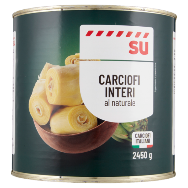 Sù Carciofi Interi al Naturale 2450 g