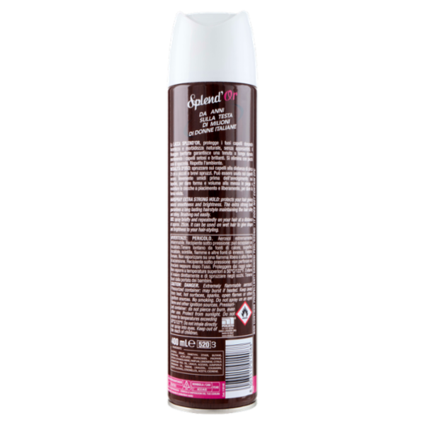 Splend'Or Lacca ecofix Fissaggio Iperforte 400 mL