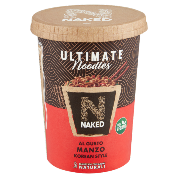 Naked Ultimate Noodles al Gusto Manzo 90 g