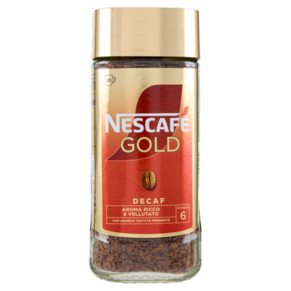 NESCAFÉ Gold Decaf Caffè Solubile Decaffeinato Barattolo 100g