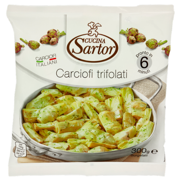 Cucina Sartor Carciofi trifolati Surgelati 300 g