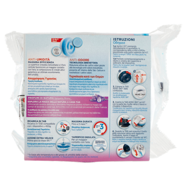 ARIASANA Aero 360 Tab Lavanda Relax 450 g