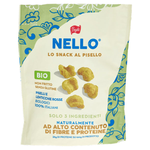Figulì Nello lo Snack al Pisello Bio 70 g