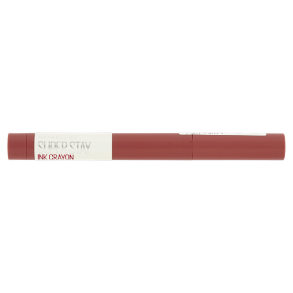 Maybelline New York Rossetto Matita SuperStay Ink Crayon Matte a Lunga Tenuta, 10 Trust Your Gut