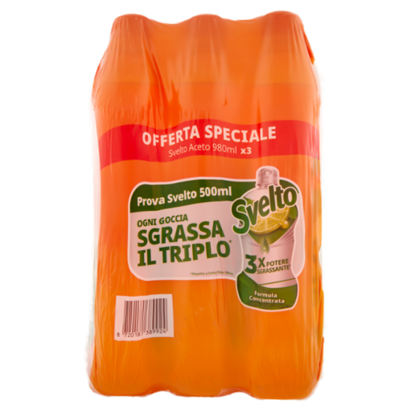 Svelto Aceto 3 x 980 ml