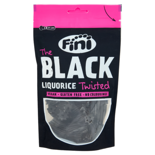 Fini the Black Liquorice Twisted 180 g