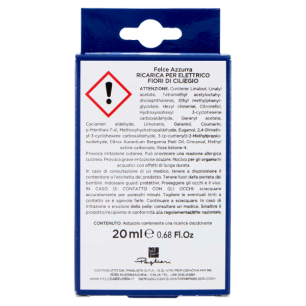 Felce Azzurra Fiori di Ciliegio Ricarica per Elettrico 20 ml
